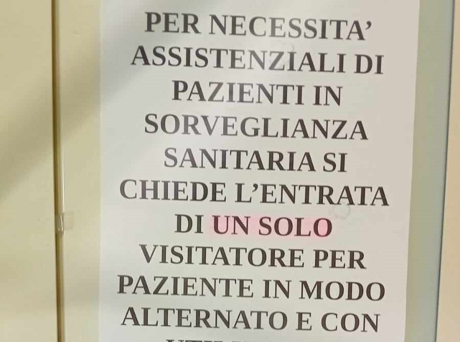 Ospedale vieta le visite ad una figlia: anticostituzionale. Norme decadute il 30 giugno