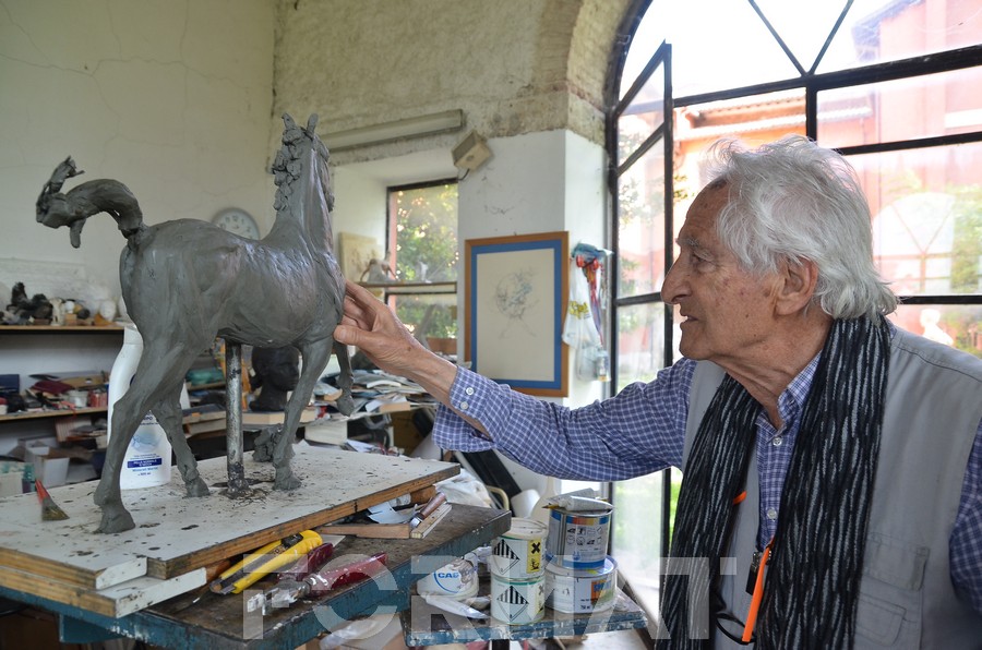 Le Opere di Morsani saranno custodite e poi esposte a Contigliano