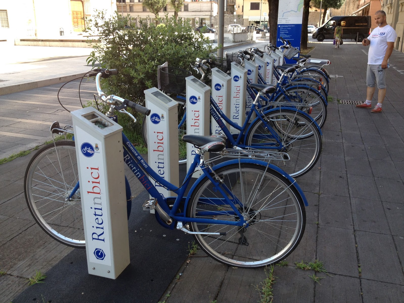 Passeggiando in bicicletta
