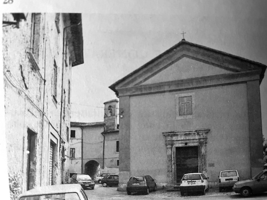 Un affresco nascosto: La Madonna del pianto