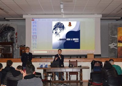 Questo non è amore Polizia di Stato al Costaggini
