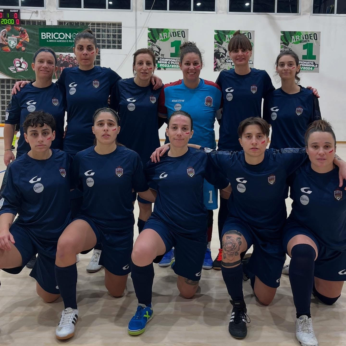 New Real Rieti Women, la sfortuna colpisce ancora: 3-2 contro Aradeo e quinta sconfitta consecutiva