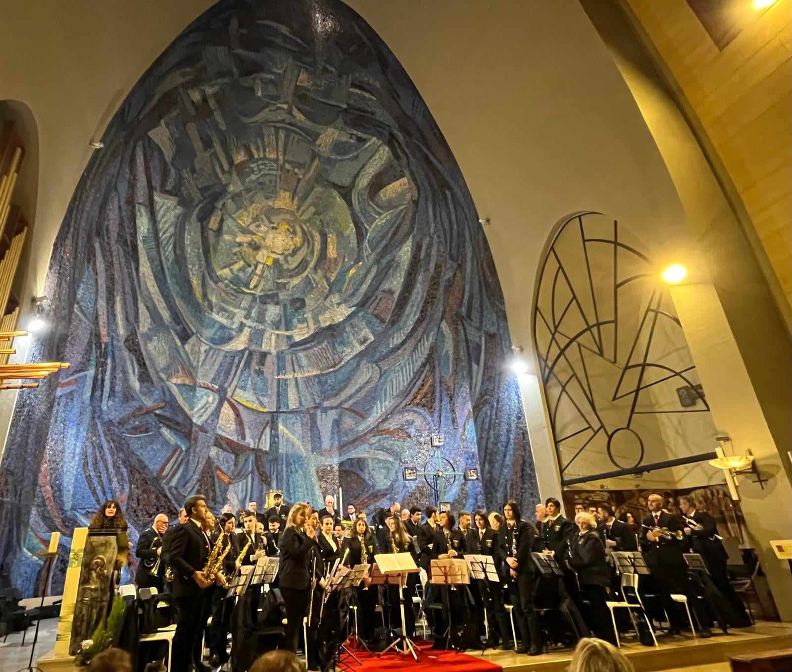 Chiesa gremita per il tradizionale concerto di fine anno della Banda Giuseppe Verdi di Lisciano
