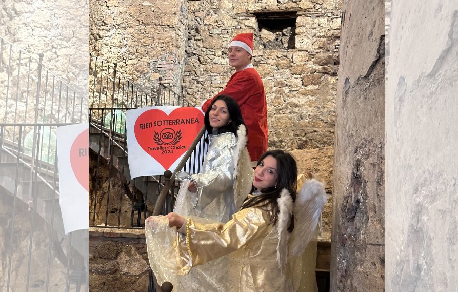 Rieti Sotterranea vince il Premio Travellers’ Choice 2024 per eccellenza turistica