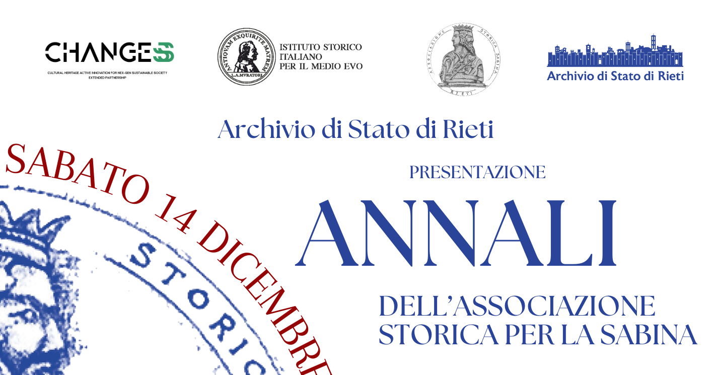 Annali e Atlante storico dei culti, all’Archivio di Stato una doppia presentazione