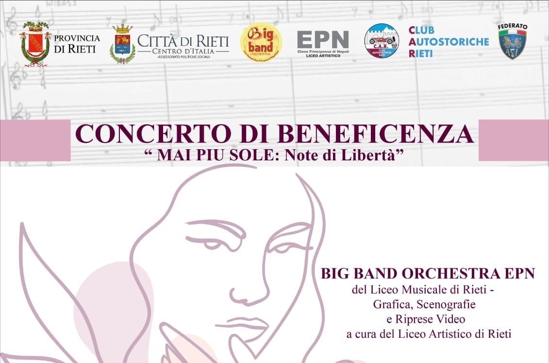 Concerto di beneficenza contro la violenza sulle donne