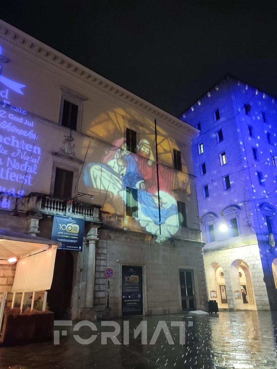 Rieti dà il via al Natale: inaugurazione con Comune, Fondazione Varrone, Camera di Commercio e Rotary Club