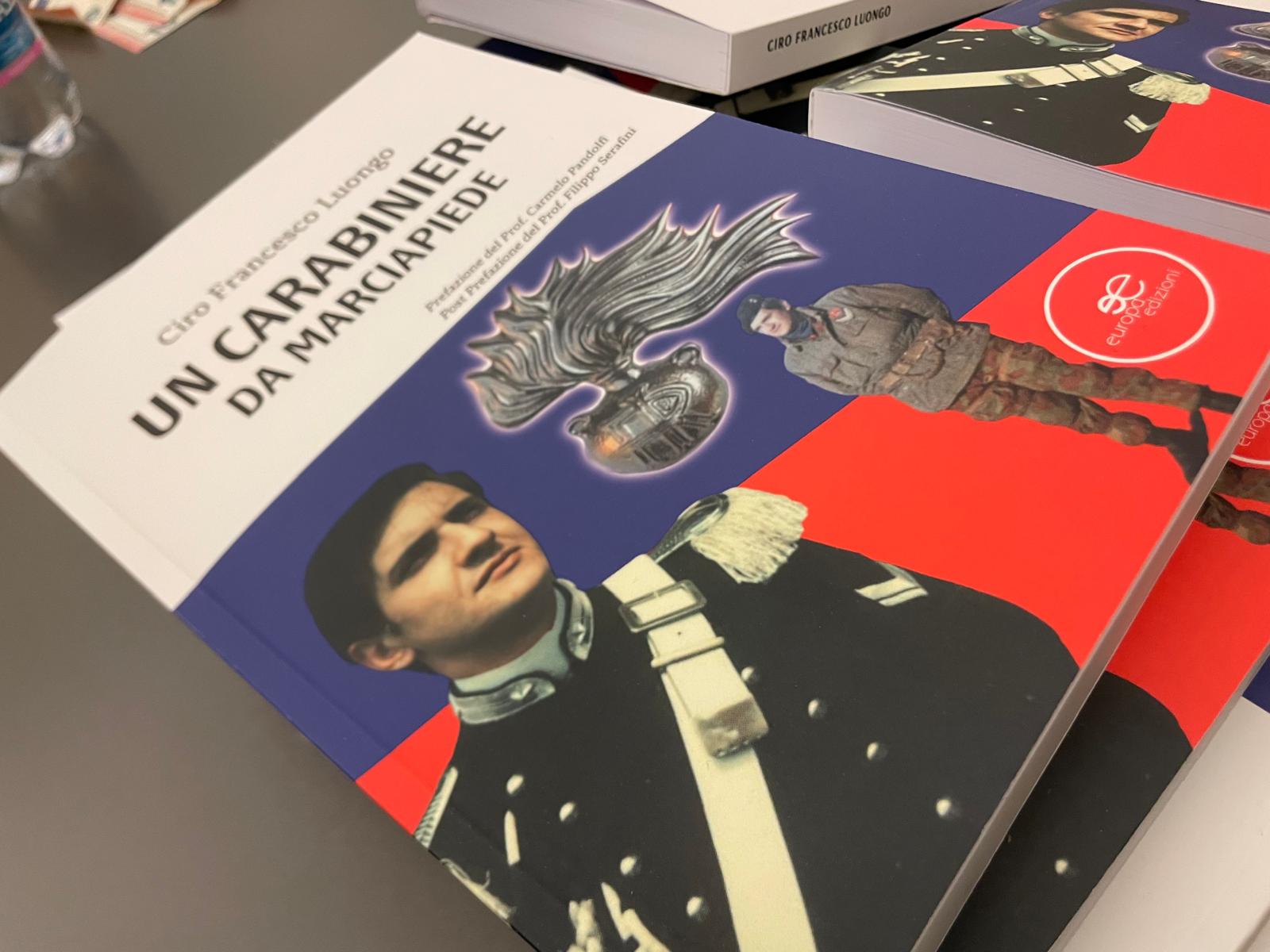 A Velletri la presentazione del libro “Un Carabiniere da marciapiede” di Ciro Francesco Luongo