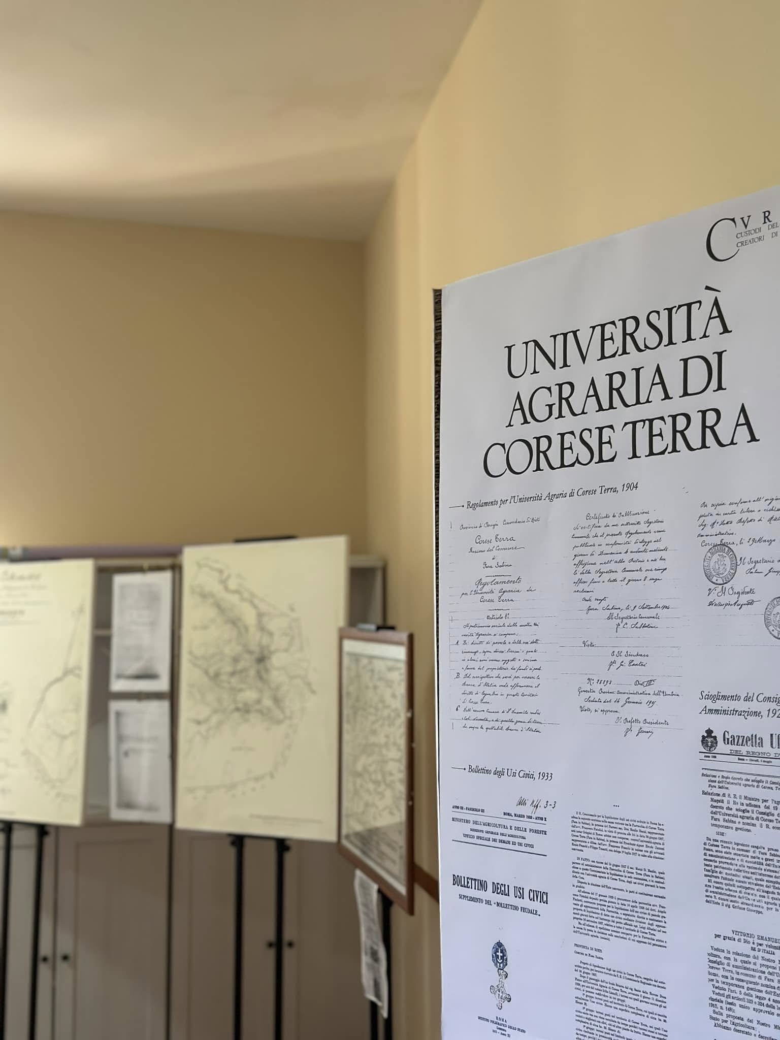 “Laudato Si”: storia e fede in mostra all’Università agraria di Corese Terra a Fara in Sabina