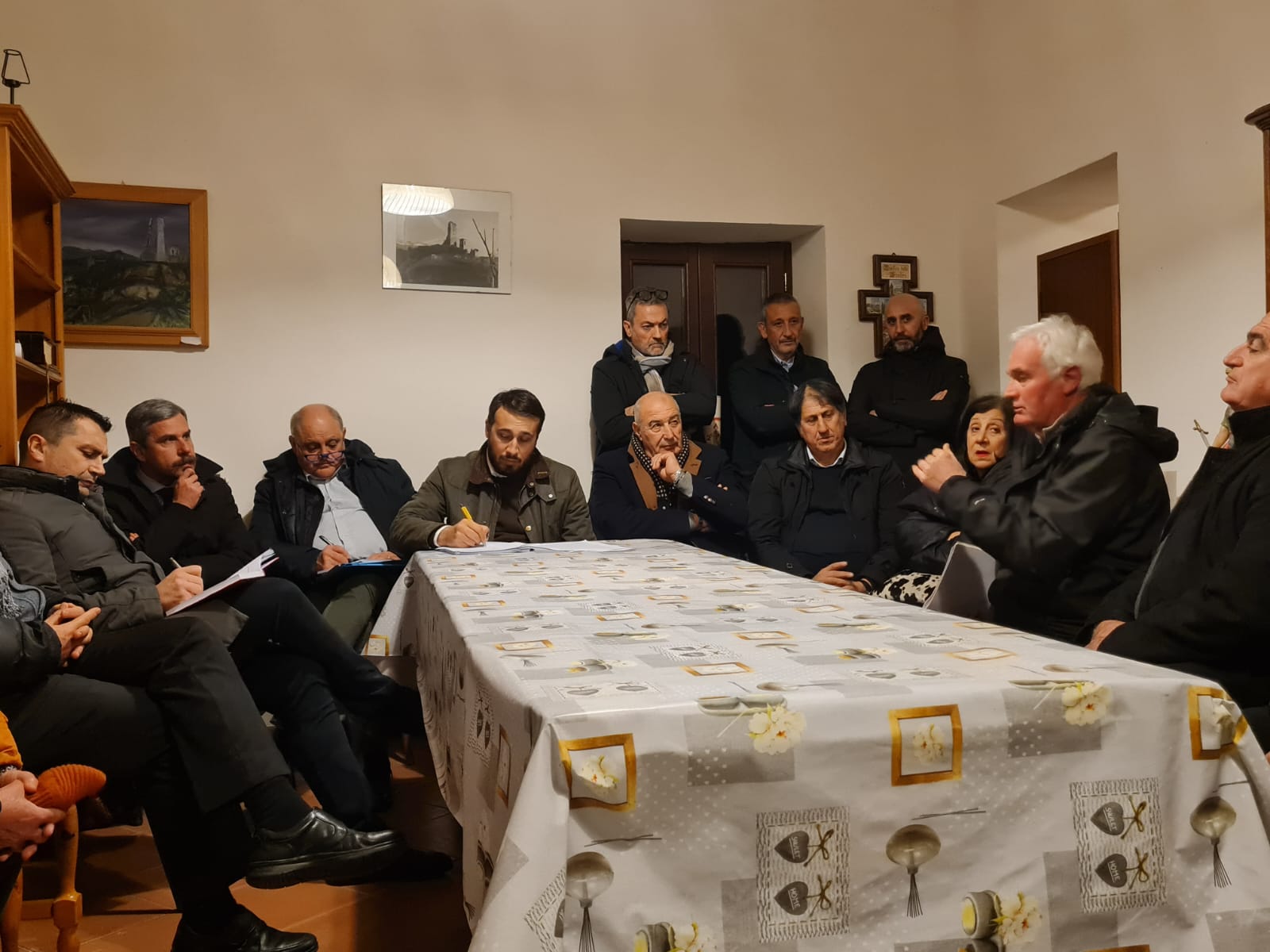 Il sindaco di Rieti incontra gli abitanti di Castelfranco per discutere su manutenzione, urbanistica e viabilità
