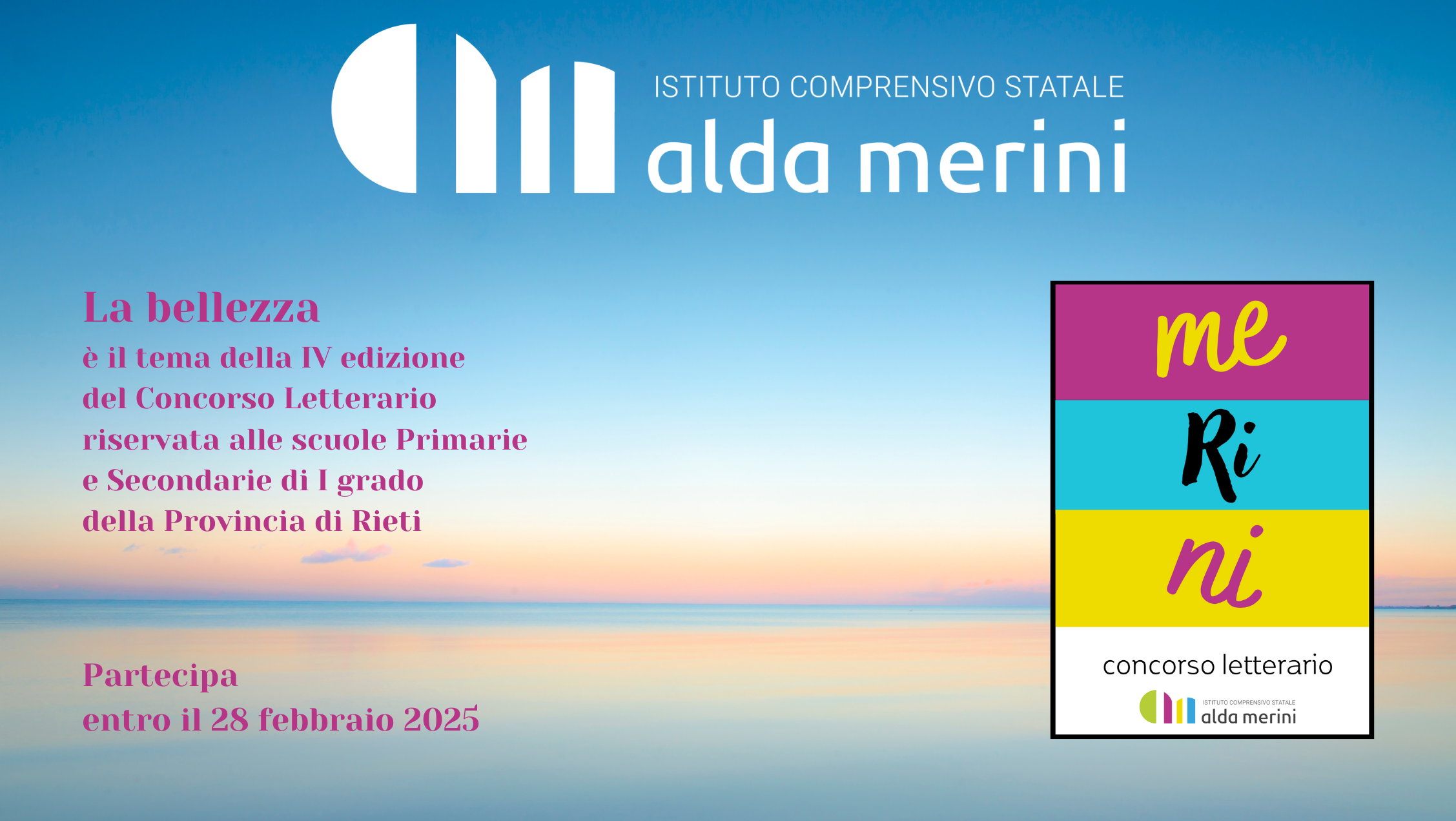 “La bellezza” al centro della IV edizione del Concorso Letterario Alda Merini