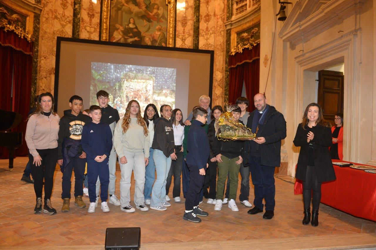 Concorso presepi 2024: successo e premiazioni all’Auditorium Santa Scolastica