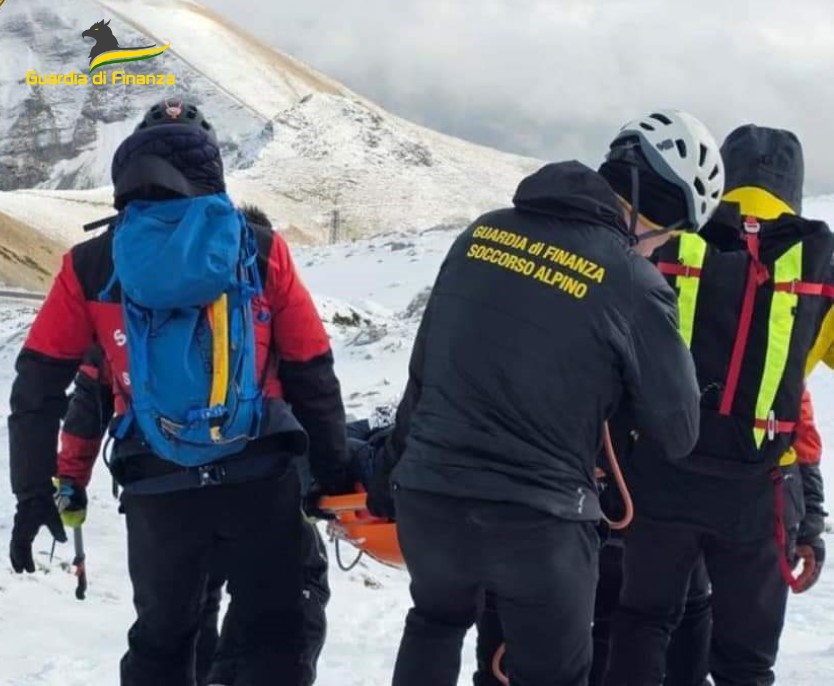 Amatrice: intervento di soccorso congiunto di SAGF, CNSAS e VV.FF. per due escursionisti in difficoltà