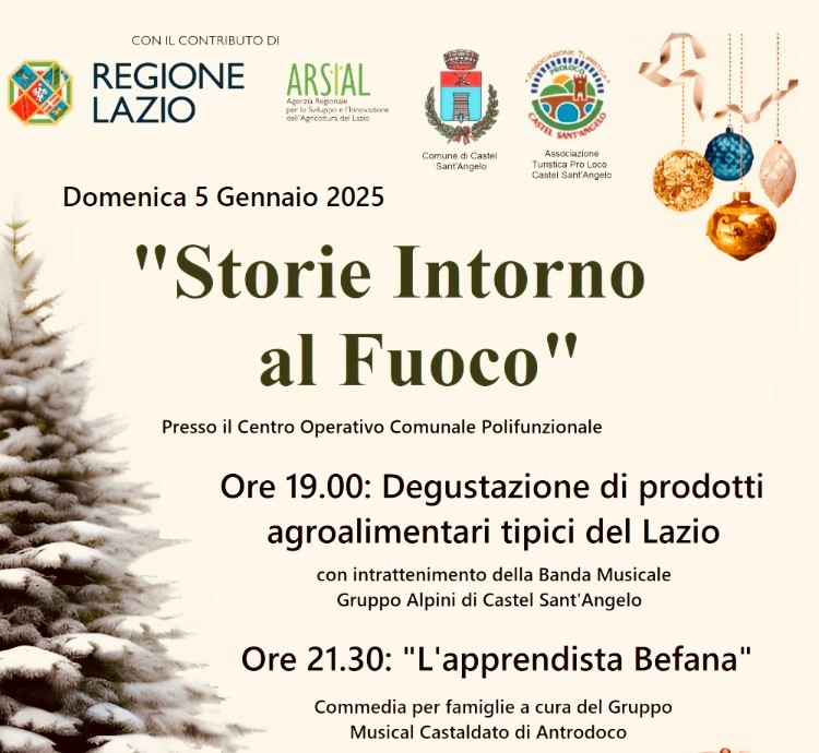 storie intorno al fuoco locandina 05.01.2025