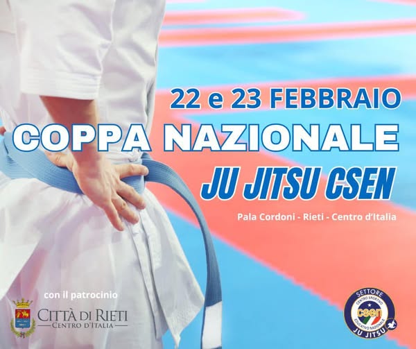 Al PalaCordoni la Coppa Italia di Ju Jitsu: oggi e domani