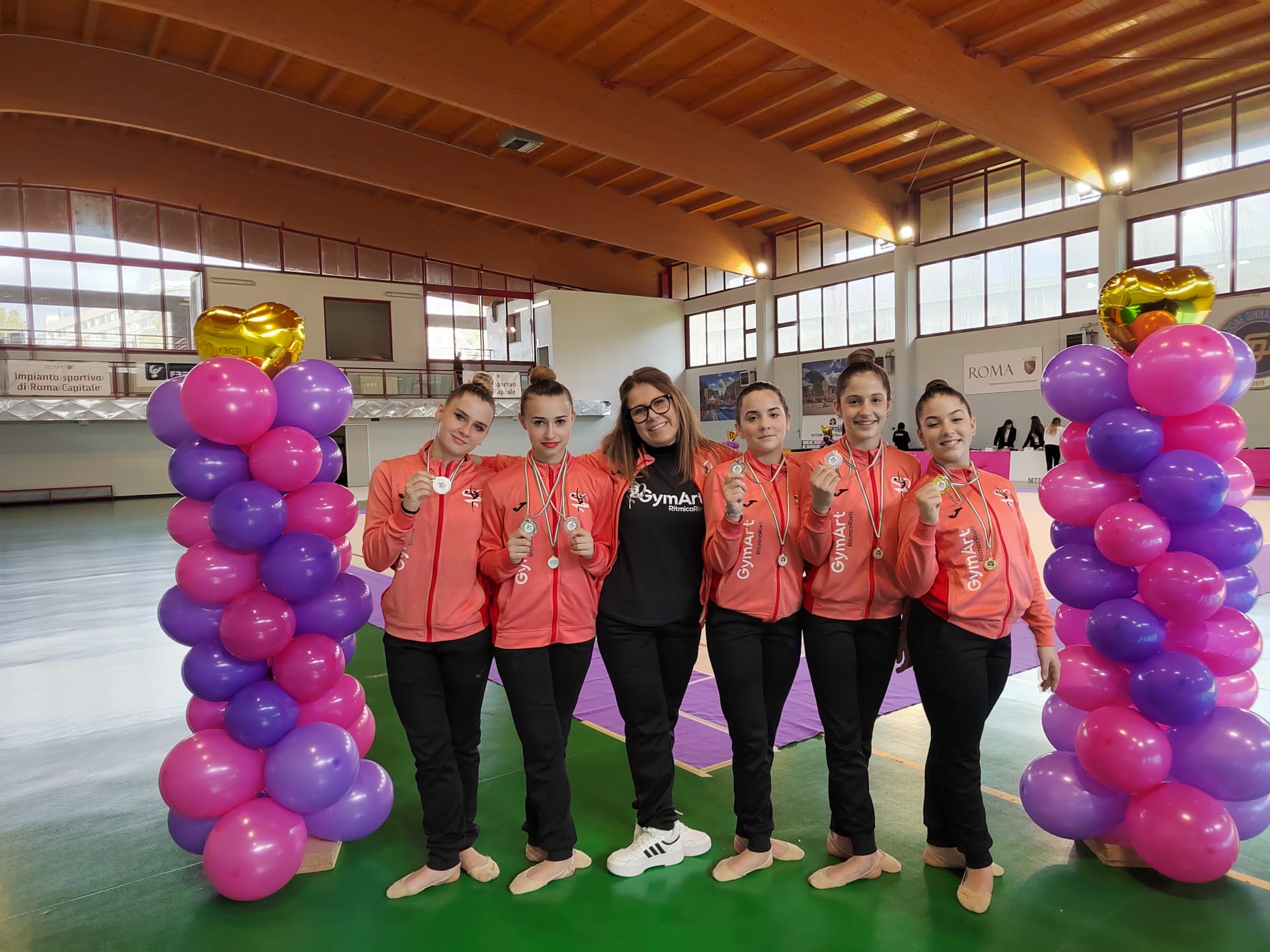 Inizio di campionato col botto per le atlete dell’Asd Gym Art