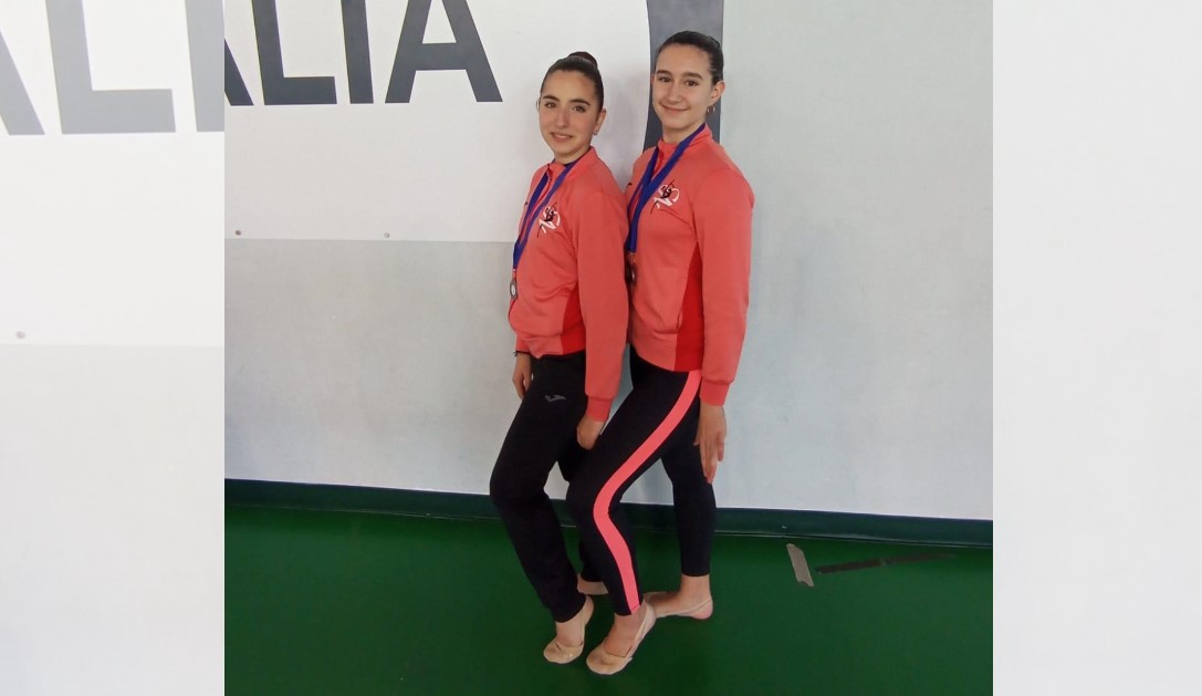 Due atlete della Asd Gym Art al Campionato di Ginnastica Ritmica Élite e conquistano il bronzo