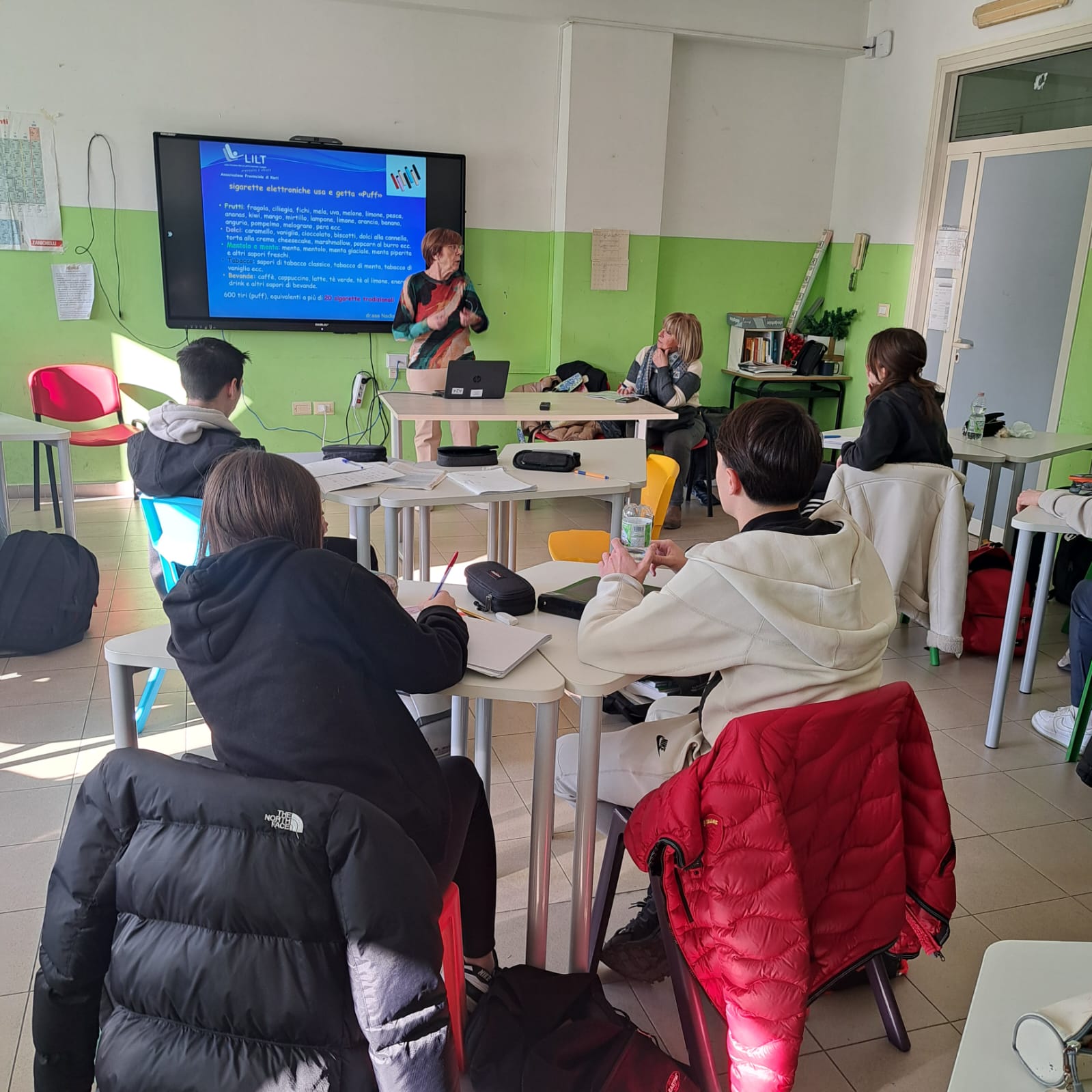 Prevenzione e salute: la Lilt Incontra gli studenti del Liceo Rocci di Passo Corese