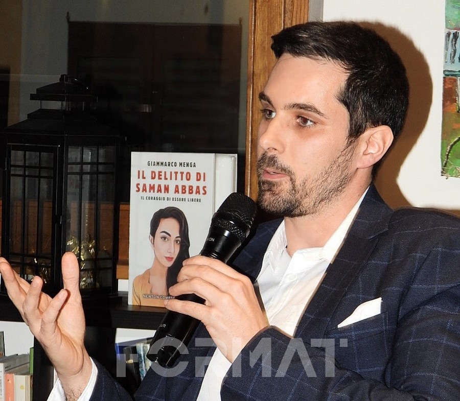 Successo alle “Tre Porte” per la presentazione del libro di Giammarco Menga, sul delitto di Saman Abbas