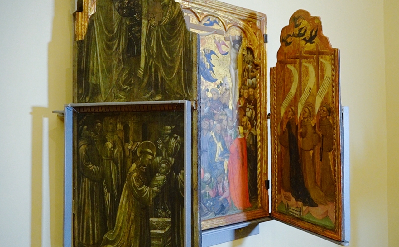 Opera di Zanino di Pietro del Museo Civico di Rieti in prestito per una grande mostra della Cassa dei Risparmi di Forlì e Romagna