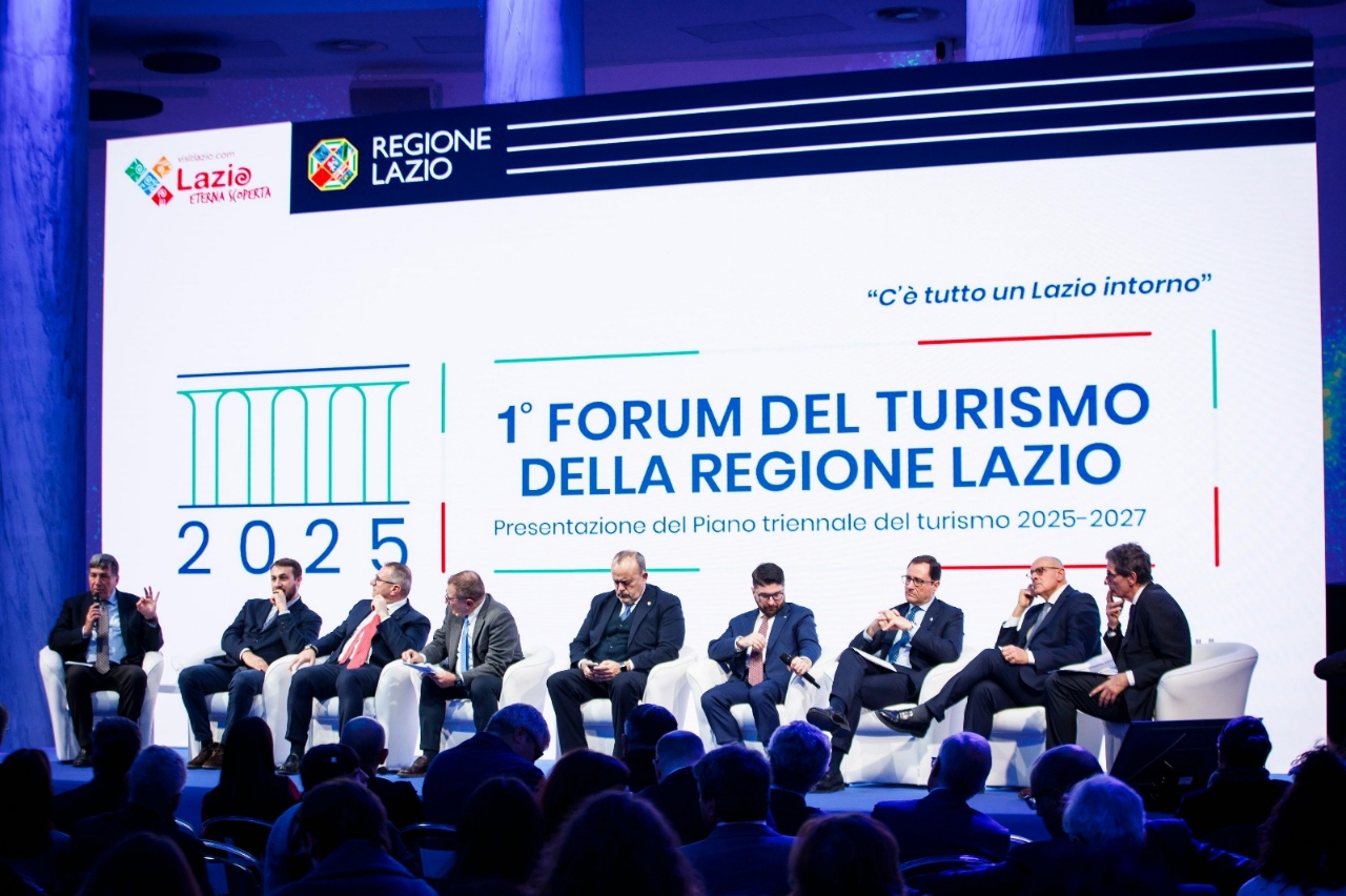 1° Forum del turismo del Lazio, Sinibaldi: “Un grande lavoro per lo sviluppo di tutte le province del Lazio”