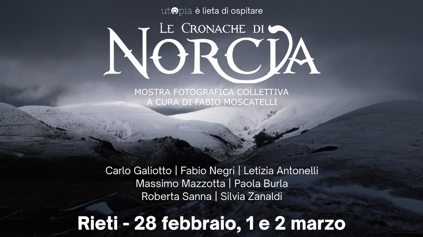 Dal 28 febbraio al 2 marzo Utopia ospita la mostra fotografica ‘Le Cronache di Norcia’