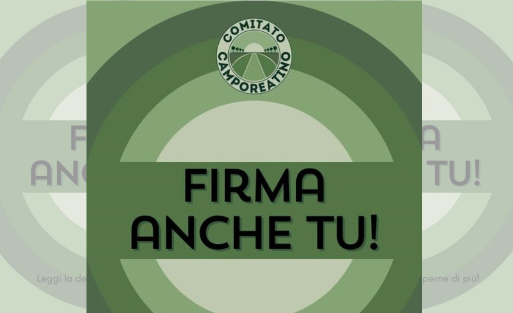 “Salviamo Camporeatino”: quasi 1000 firme raccolte, continua la mobilitazione per difendere l’area verde