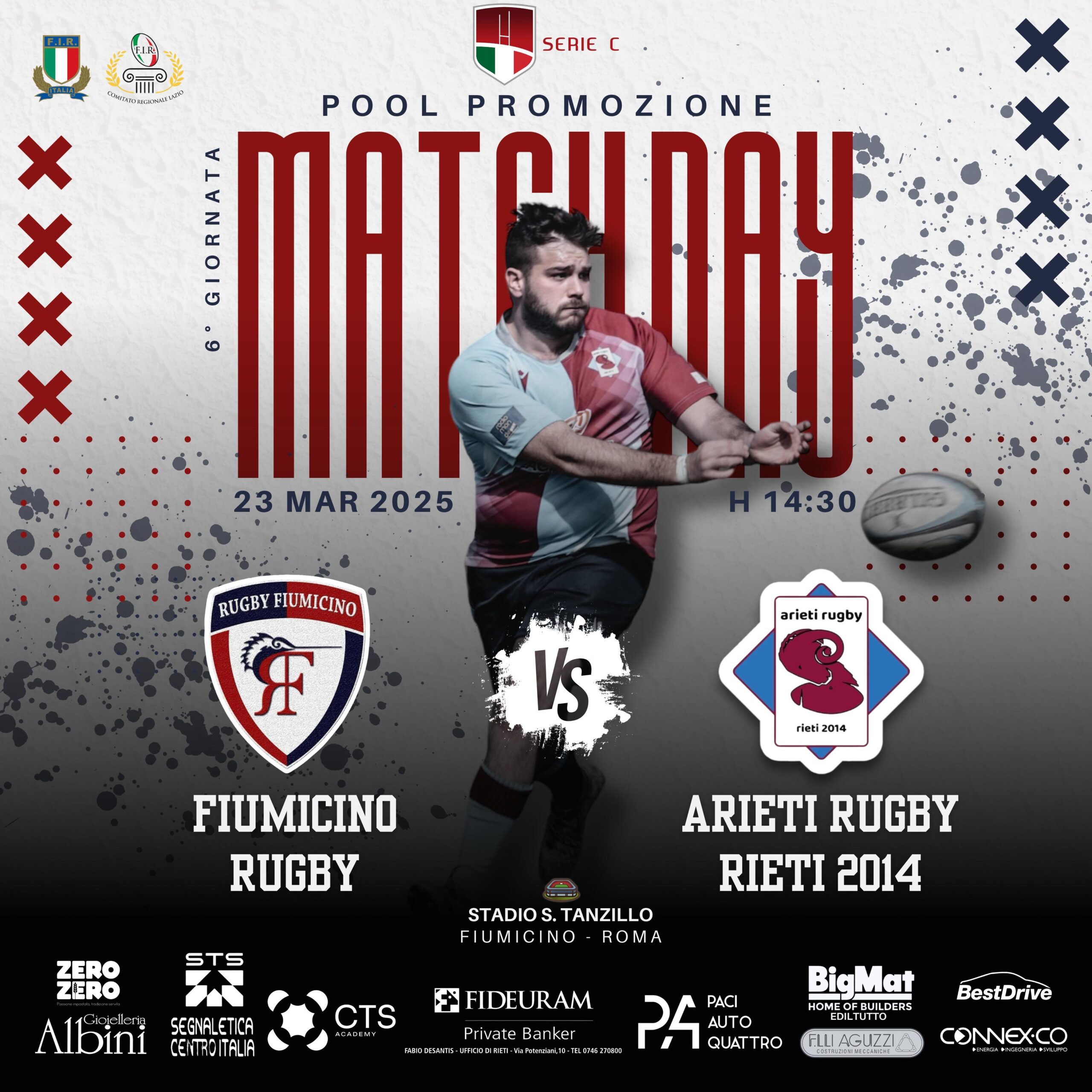Gli Arieti Rugby scendono in campo a Fiumicino