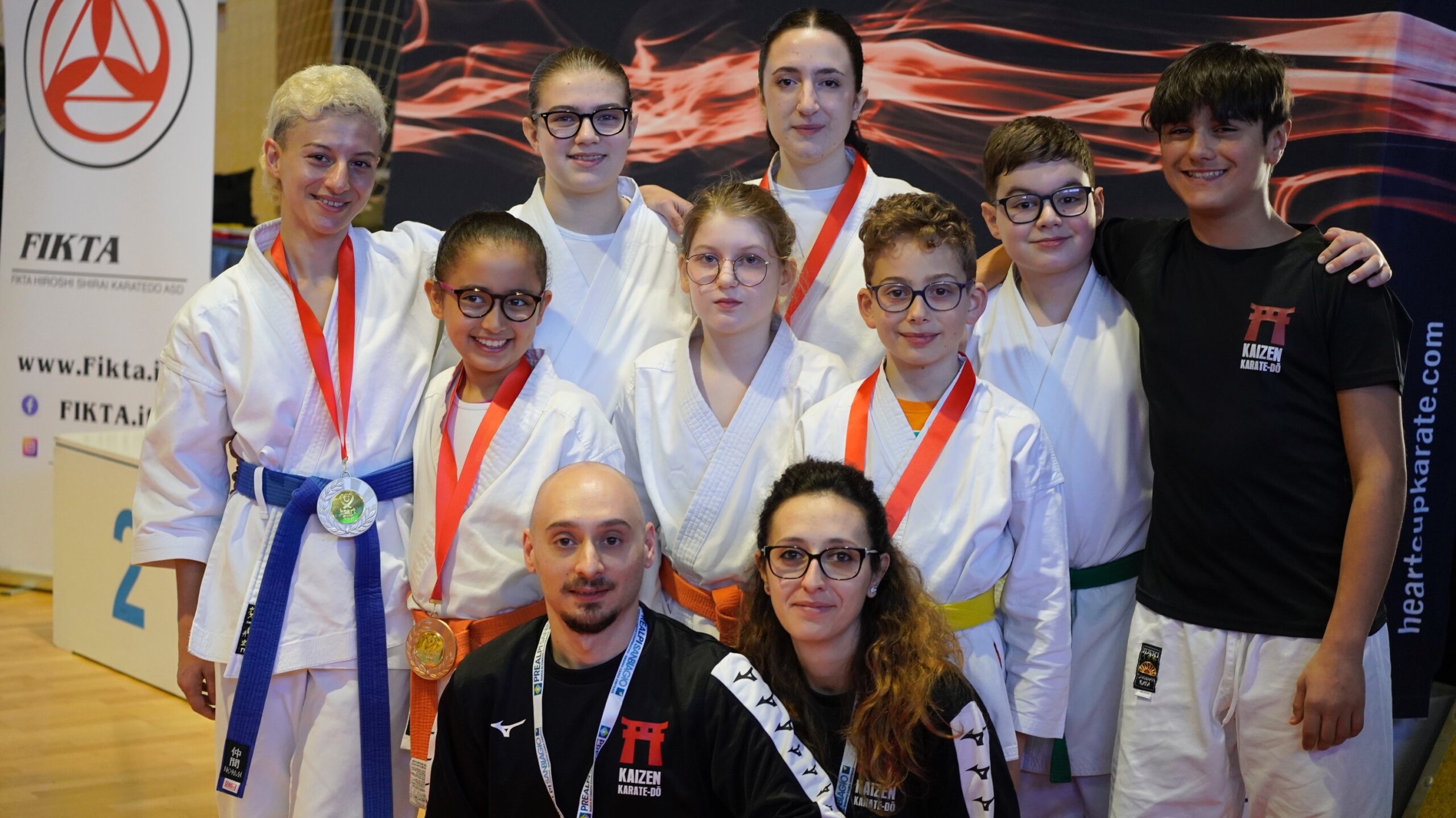 Kaizen Karate-Do brilla alla Heart Cup di Treviso