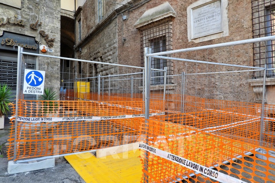 Lavori in centro, Sinibaldi e Chiarinelli incontrano commercianti e imprese