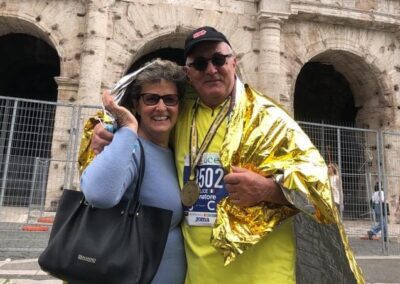 felice nucci e sua moglie franca