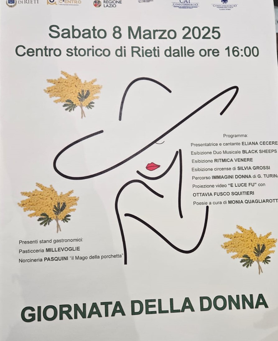 festa della donna rieti