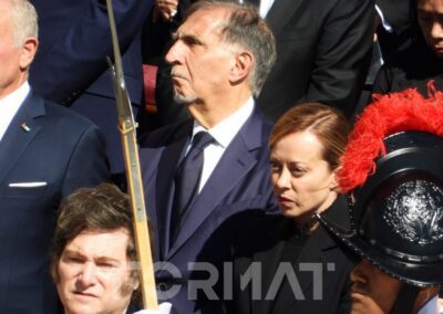 Meloni funerali Papa Francesco ph M. D'Alessandro 01