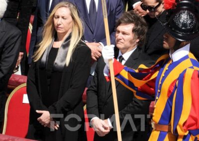 J. Milei funerali Papa Francesco ph M. D'Alessandro12