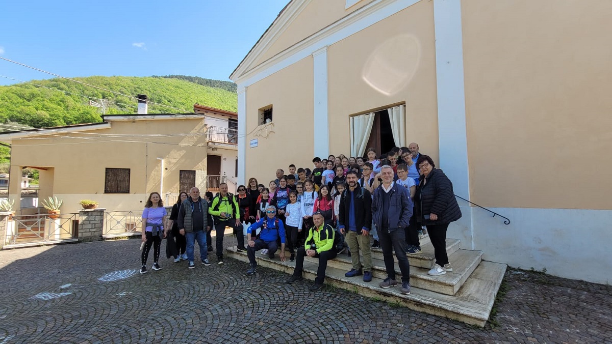 L’IC di Leonessa alla scoperta dei mulini di San Liberato con il CAI