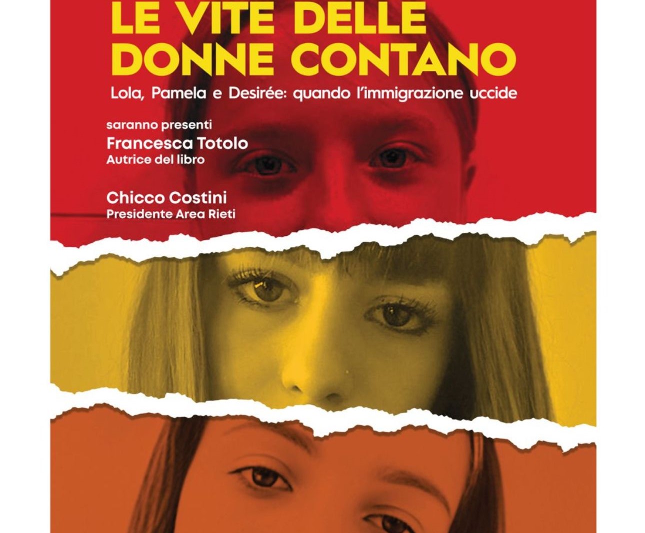 “Le vite delle donne contano” arriva a Rieti: presentazione del libro di Francesca Totolo