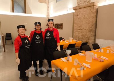 Ordine di Malta alla Mensa S. Chiara01