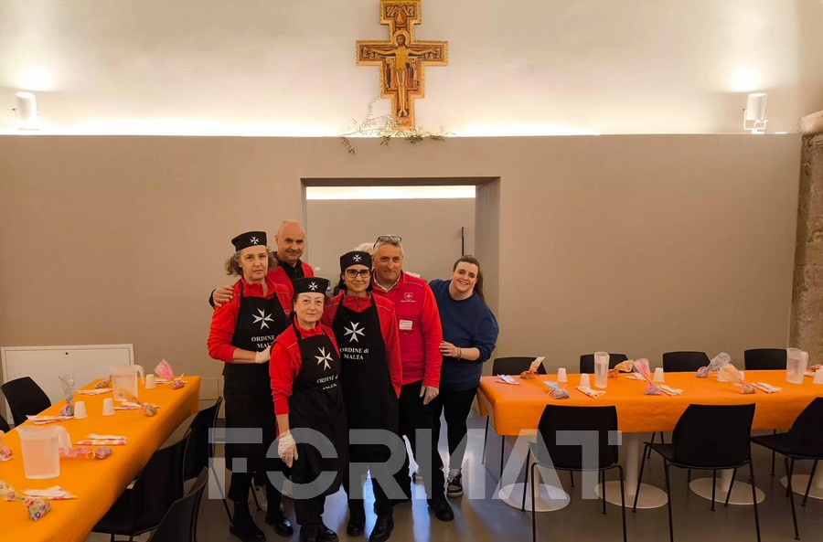 Pasqua di impegno e condivisione con l’Ordine di Malta a Rieti