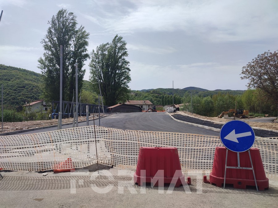 A breve la riapertura del nuovo ponte sul fiume Turano