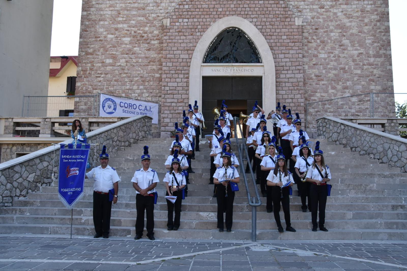 Poggio Moiano, raduno di Bande e Majorettes con musica, spettacoli e parate per le vie del paese