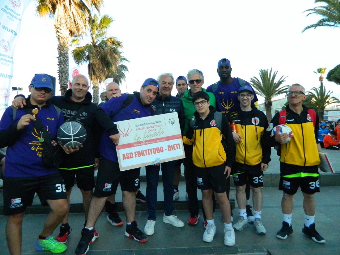 Fortitudo Rieti: una stagione da incorniciare tra sport, inclusione e risultati straordinari