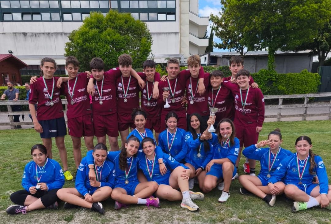 Argento per la “Ricci” alla finale regionale di Rugby Tag