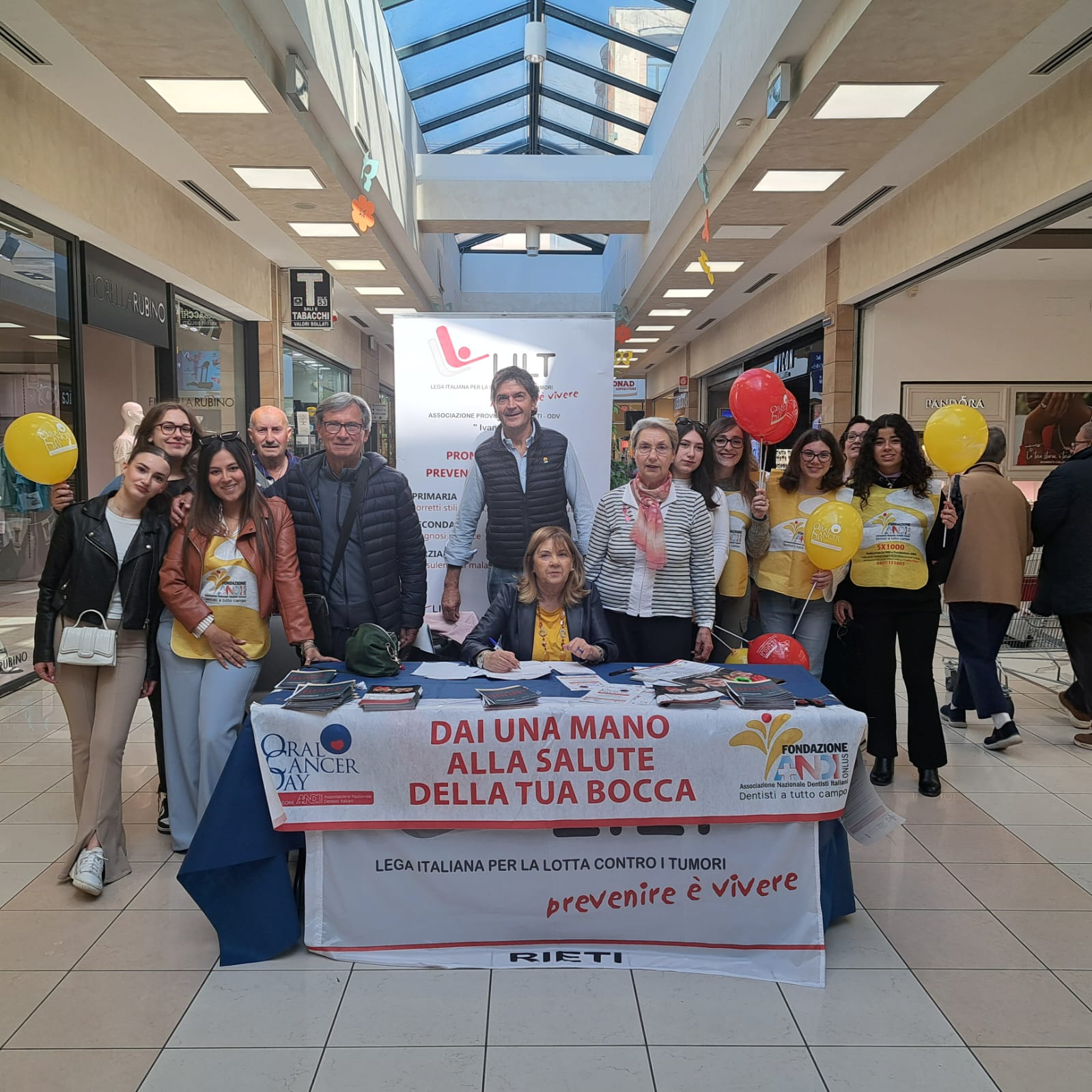 Successo per la XIX Edizione dell’Oral Cancer Day a Rieti