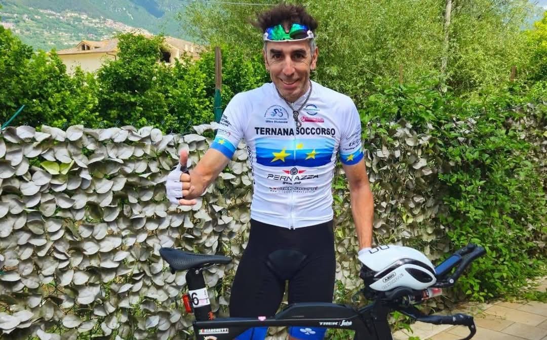 Cristian Bianchetti al via della Race Across Italy: il Campione Europeo Wuca sfida i 775 km tra Tirreno e Adriatico