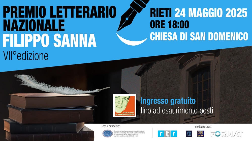 Il 24 maggio, la finale della VII edizione del Premio Letterario Filippo Sanna