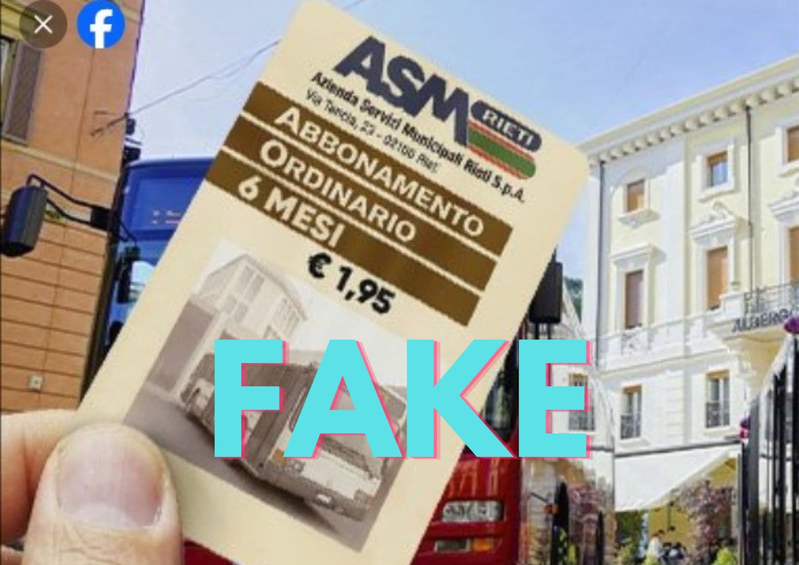 ASM Rieti chiarisce a Format: nessun abbonamento speciale da 1,95 euro è attivo