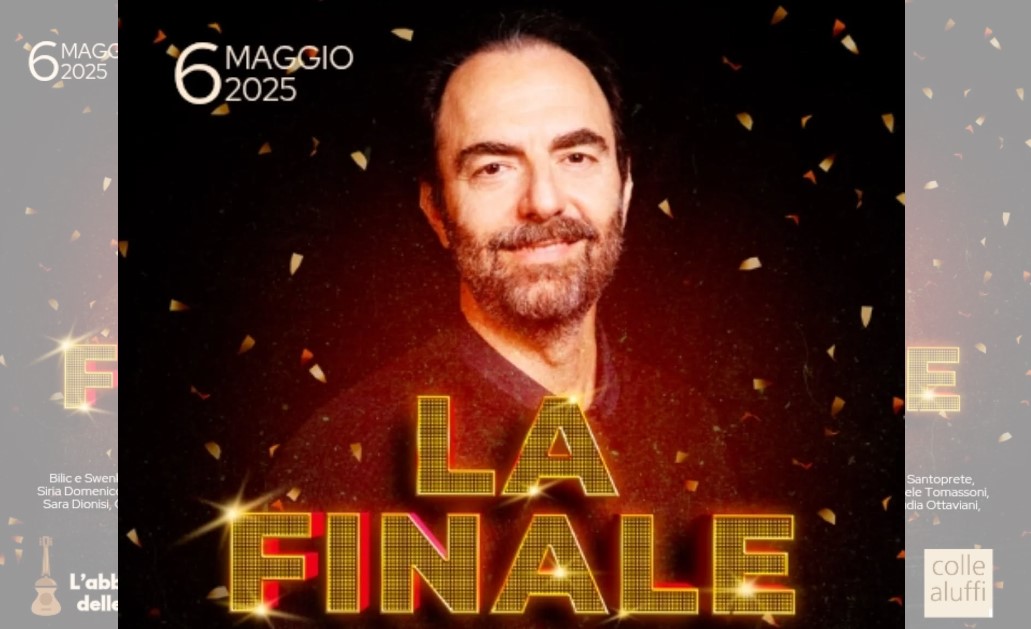 Neri Marcorè a Colle Aluffi per la Grande Finale de “L’Abbraccio delle Note”