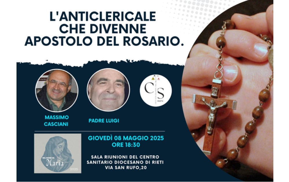 “L’anticlericale che divenne apostolo del Rosario”: incontro per riscoprire la forza della preghiera