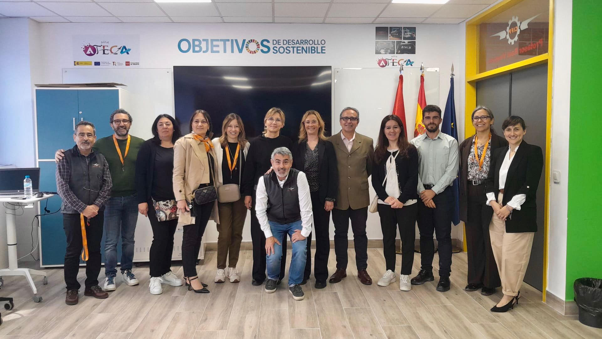 Jobshadowing a Madrid dell’Istituzione Formativa della Provincia di Rieti nell’ambito del Programma Erasmus+