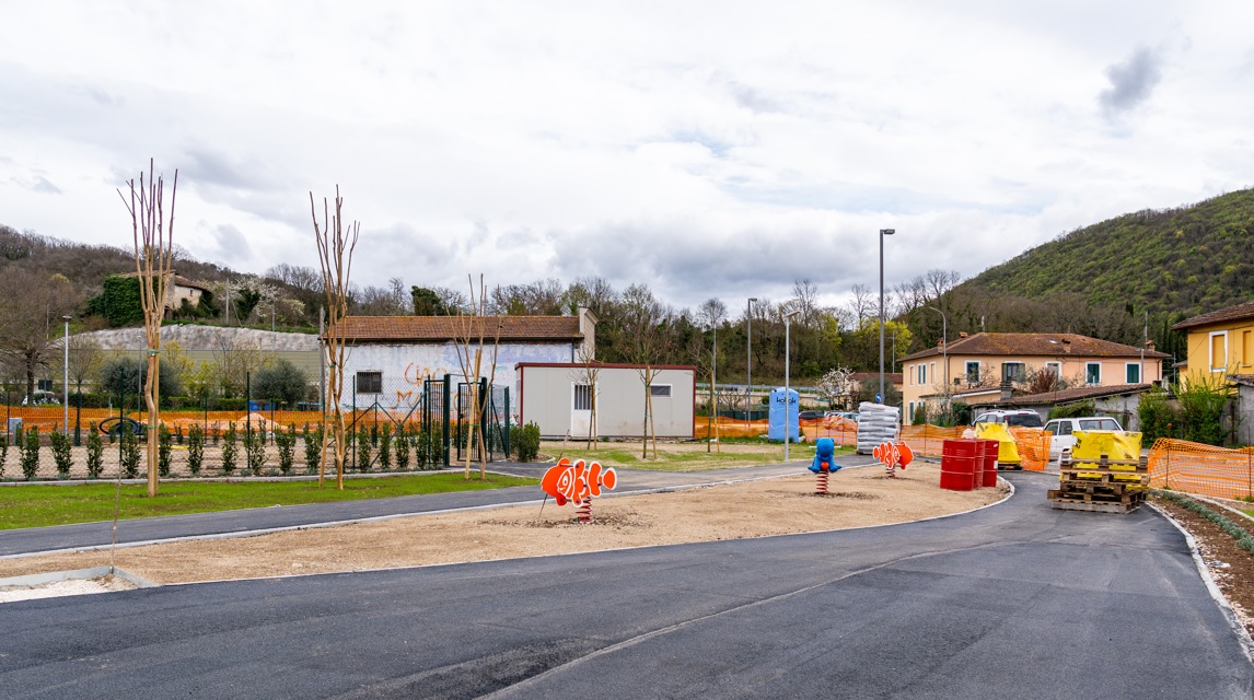 Nuovo parco di via F.lli Tizi, lunedì 26 maggio l’apertura